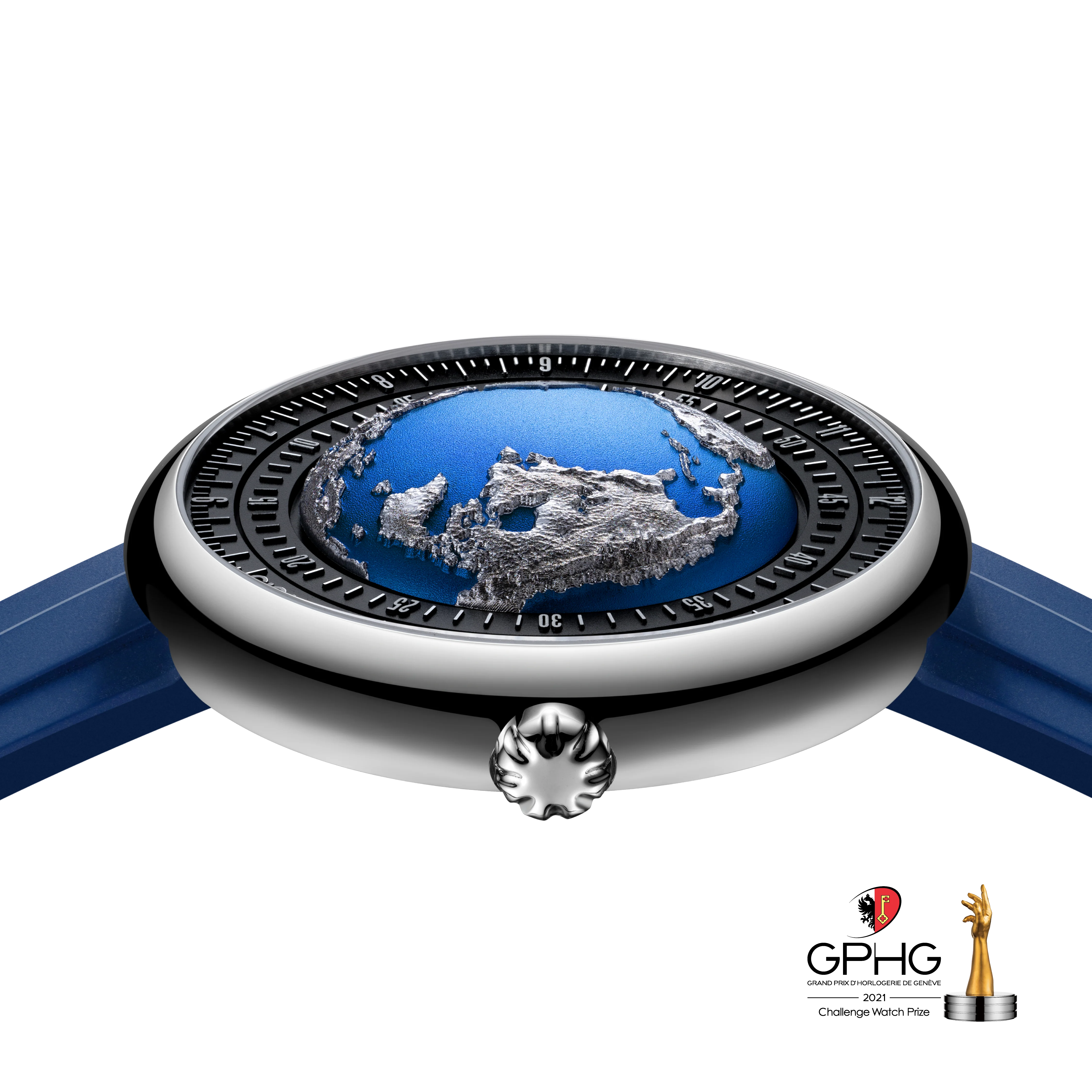 CIGA design BLUE PLANET II · ATLANTIC OCEAN-INSPIRED AUTOMATIC WATCH - Image 2