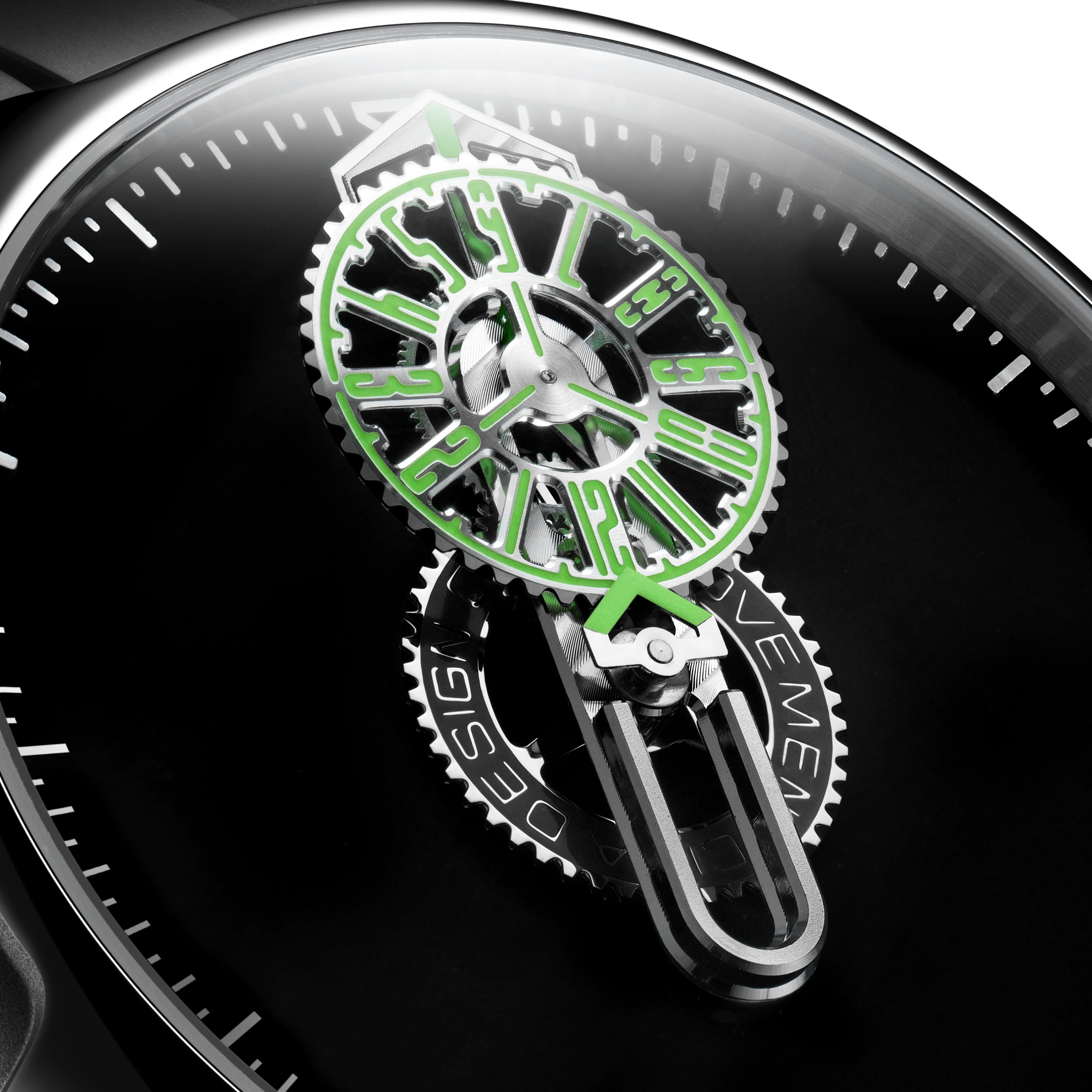 CIGA design AUTOMATIC WANDERING HOUR WATCH · TIME CIPHER - Image 2