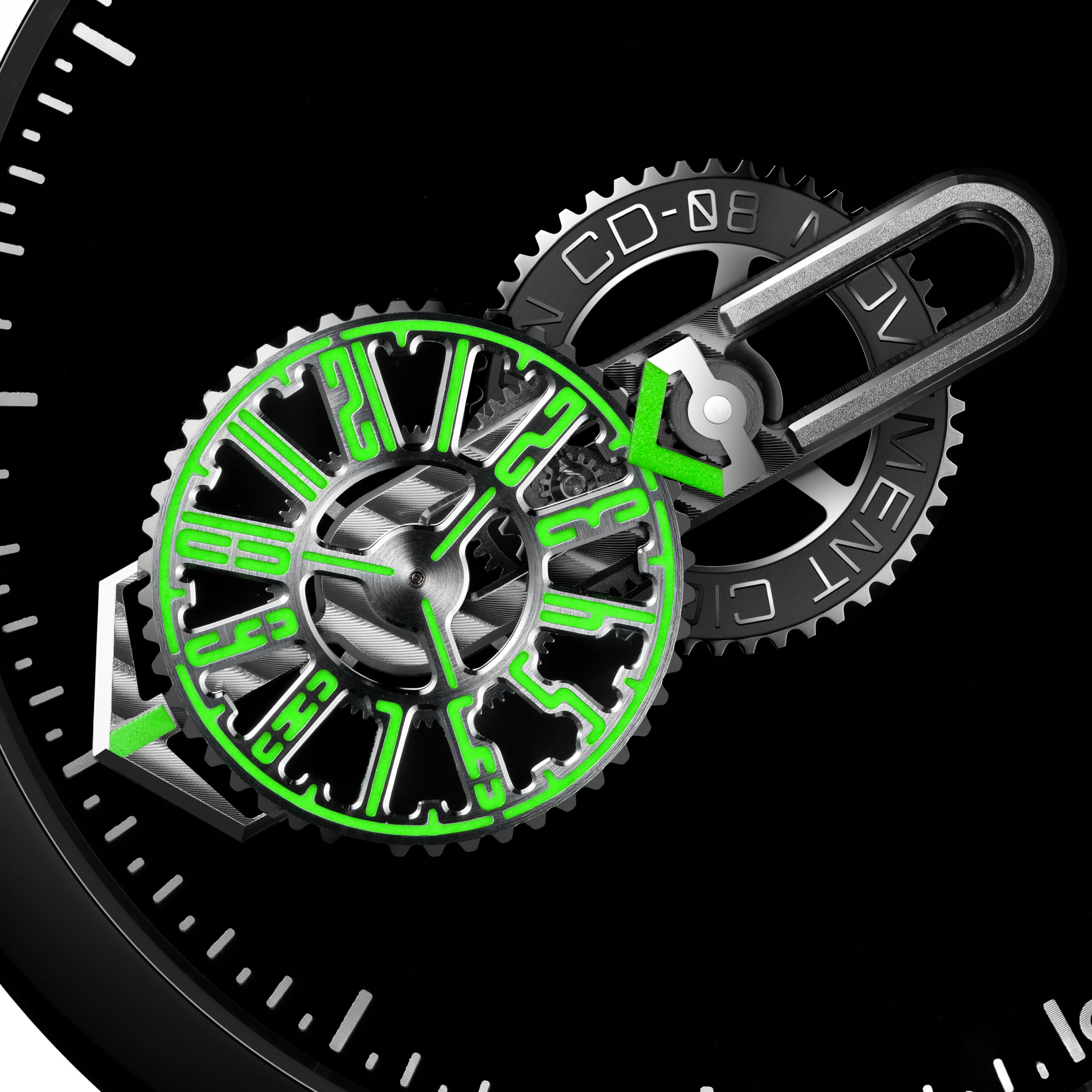 CIGA design AUTOMATIC WANDERING HOUR WATCH · TIME CIPHER - Image 3