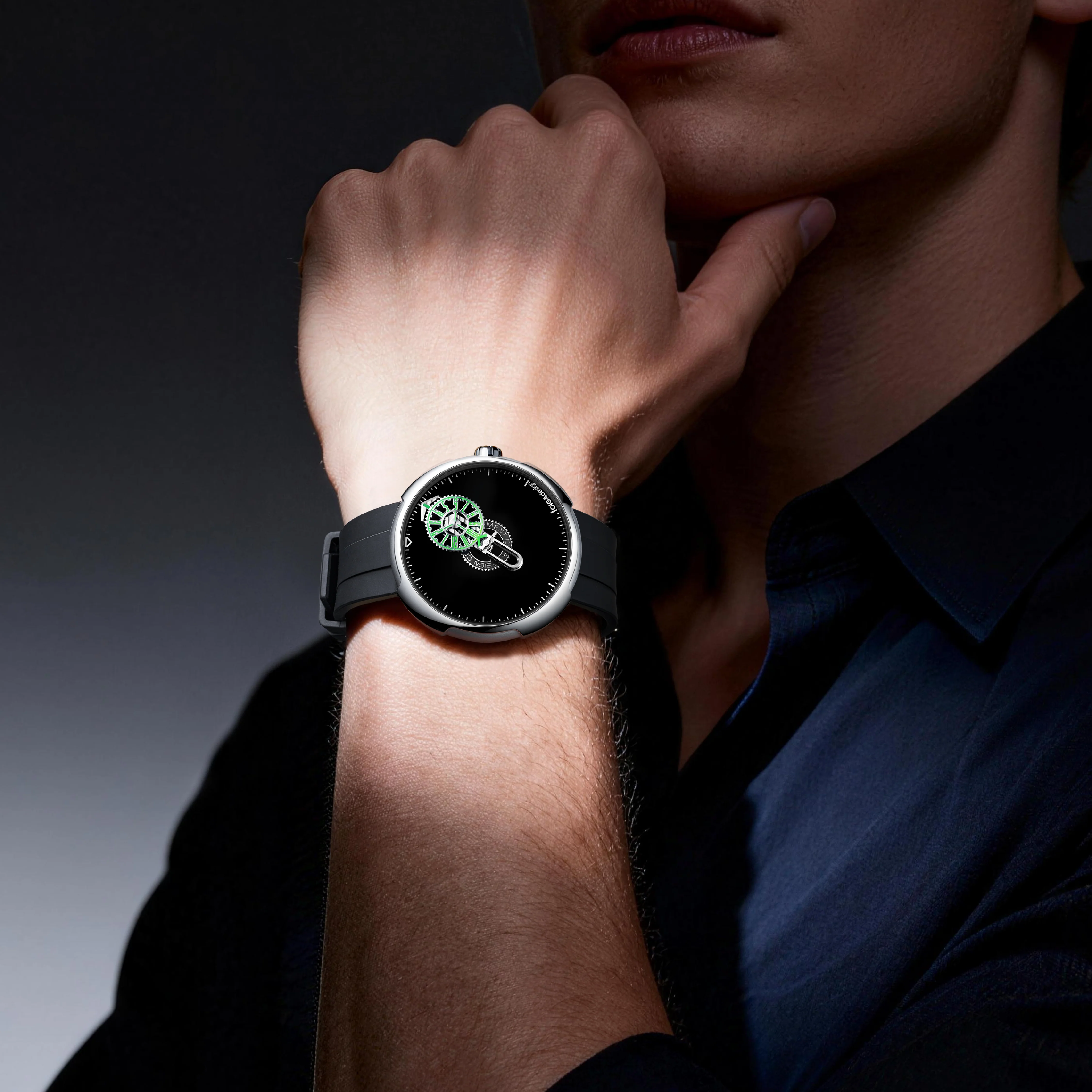 CIGA design AUTOMATIC WANDERING HOUR WATCH · TIME CIPHER - Image 7