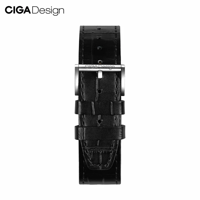 CIGA design leather watch strap - Image 3