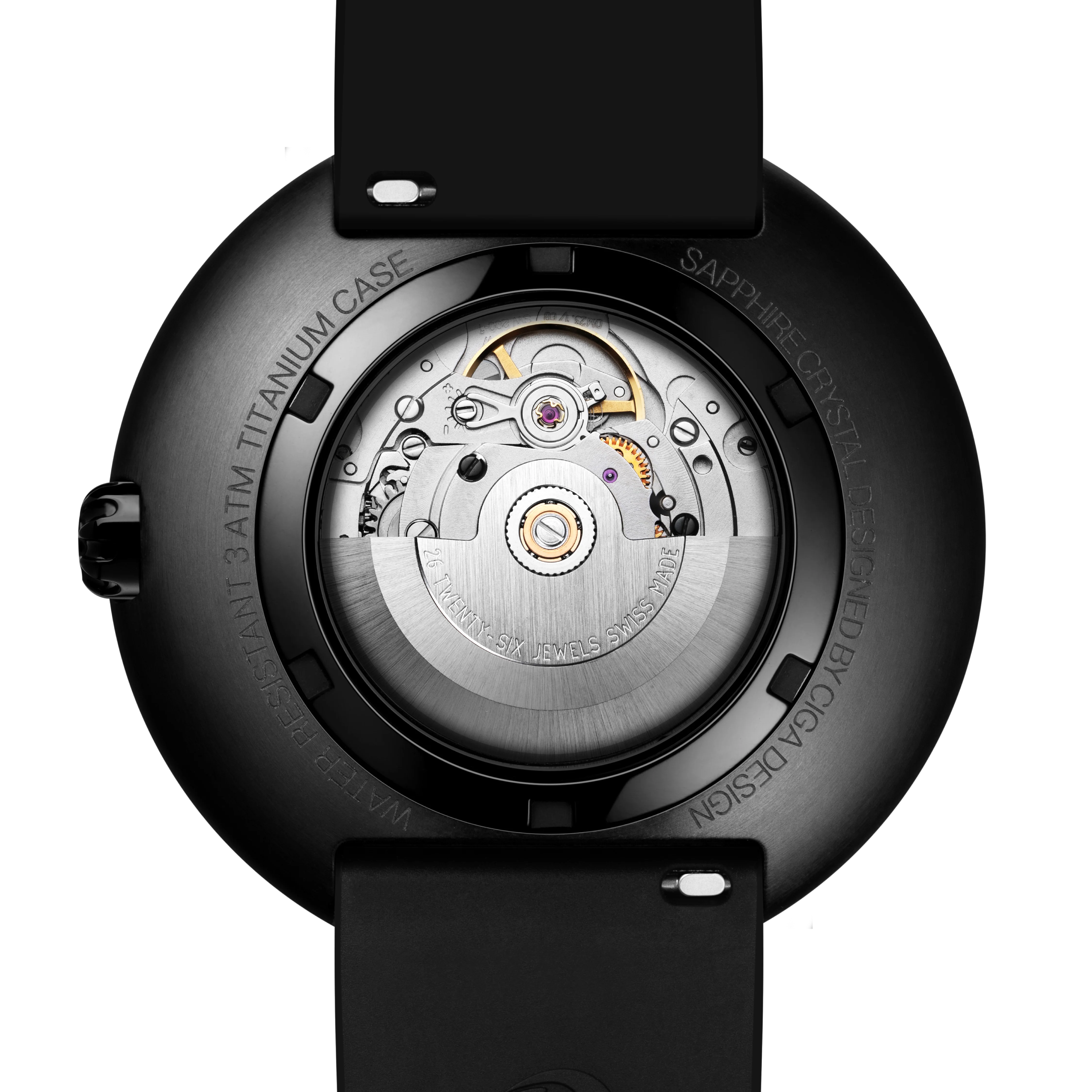 CIGA design X LABEL NOIR AUTOMATIC WATCH BLUE PLANET II · BLACK STAR EDITION - Image 4
