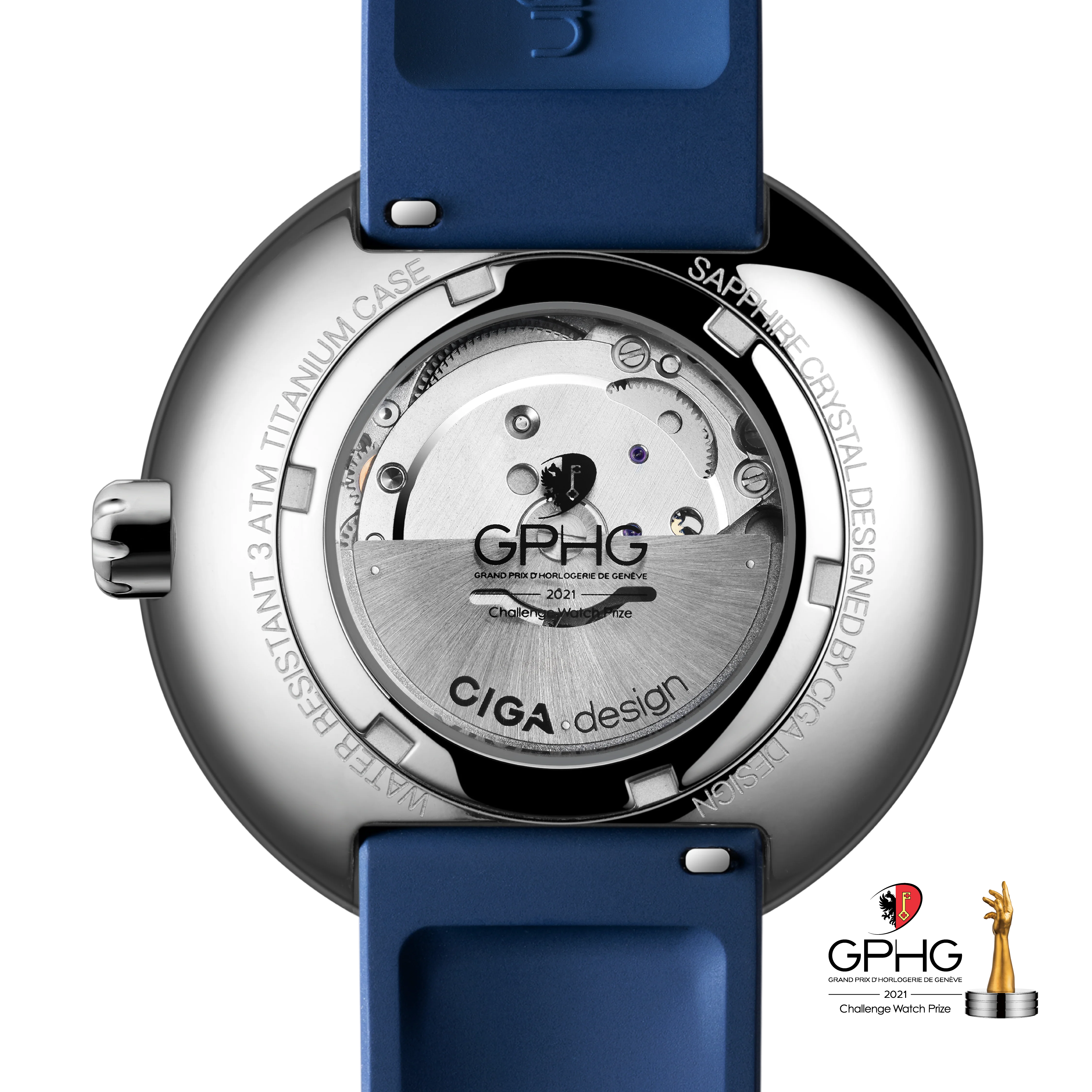 CIGA design MECHANICAL WATCH BLUE PLANET II - Image 4