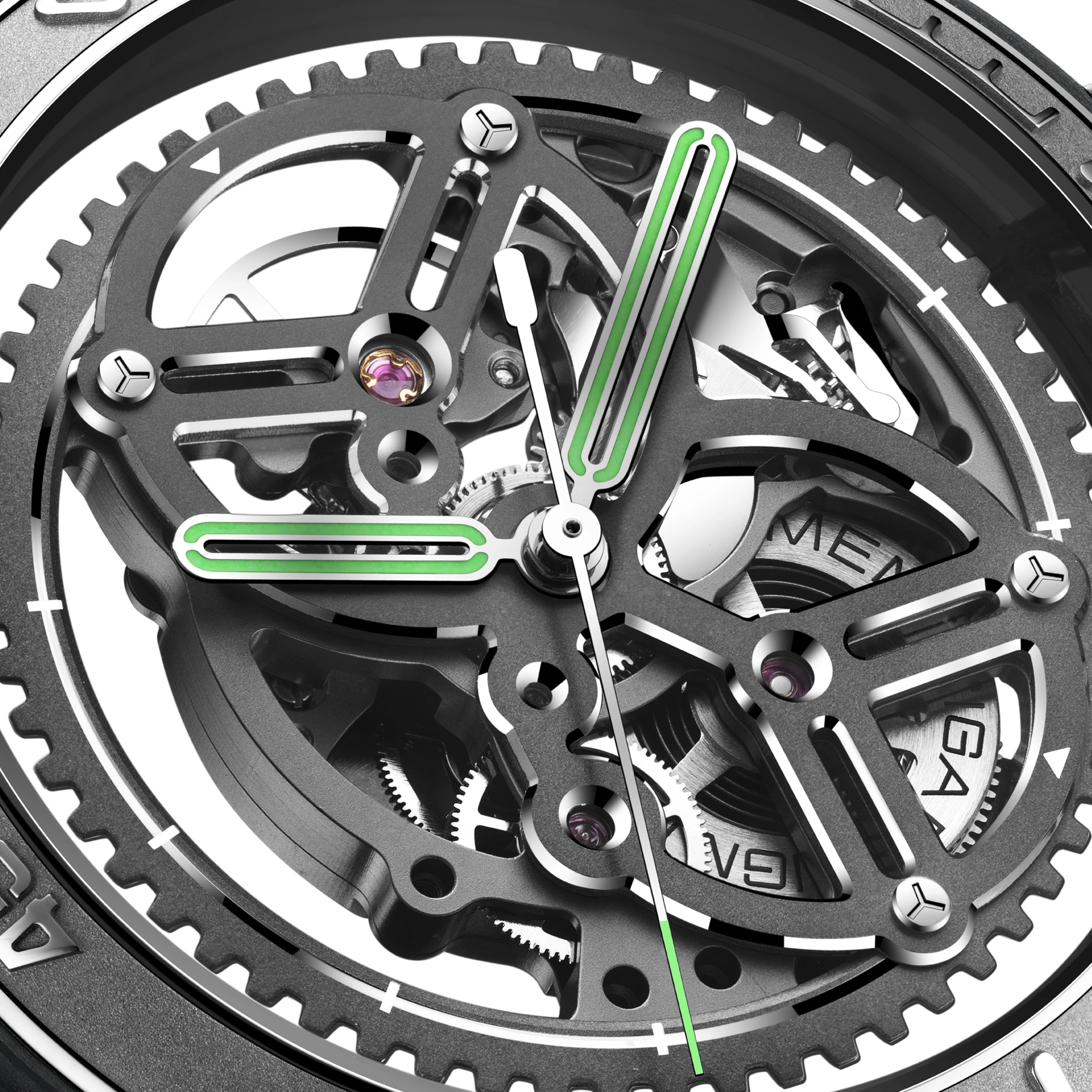 CIGA design RACING-INSPIRED AUTOMATIC SKELETON WATCH VECTOR - Image 2