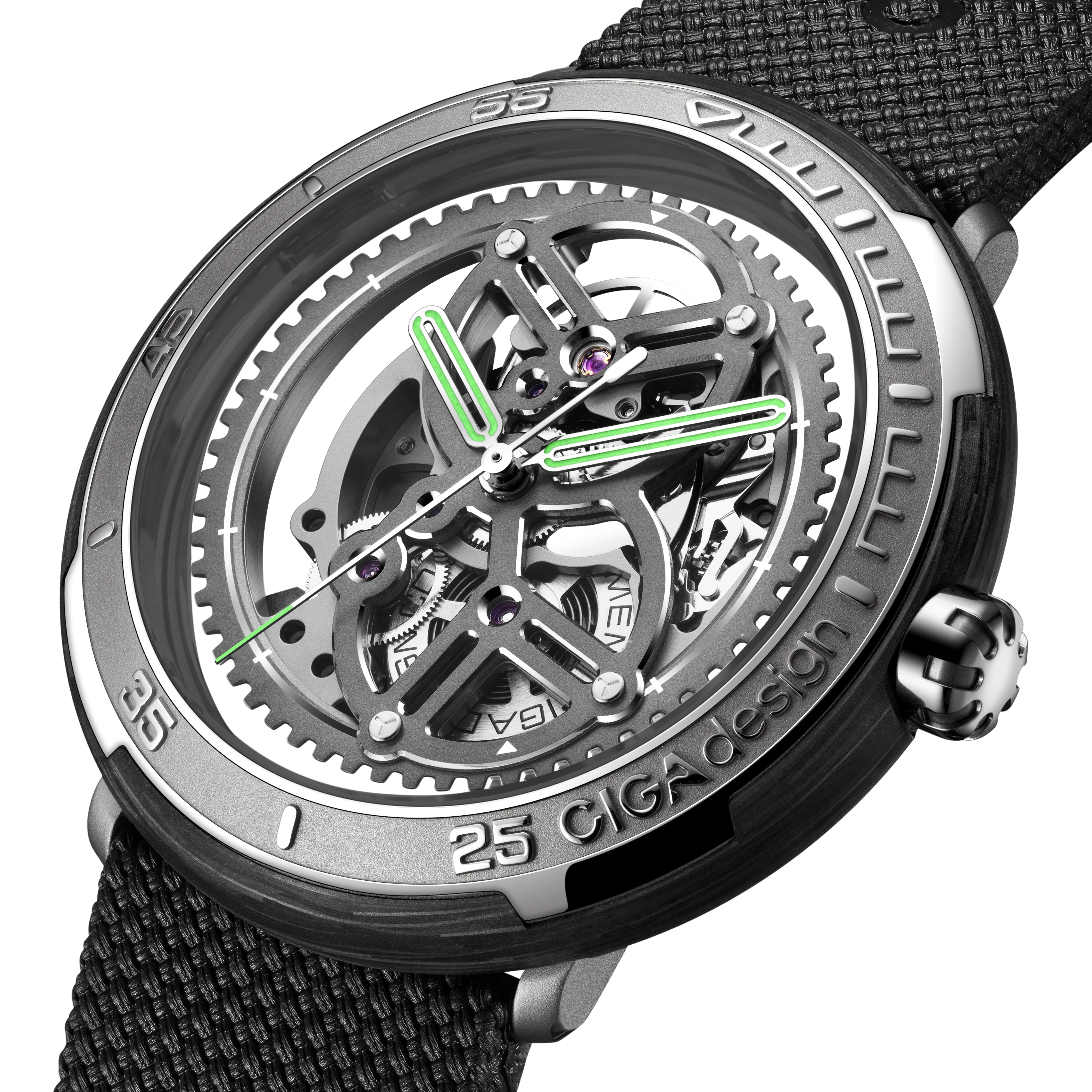 CIGA design RACING-INSPIRED AUTOMATIC SKELETON WATCH VECTOR - Image 3
