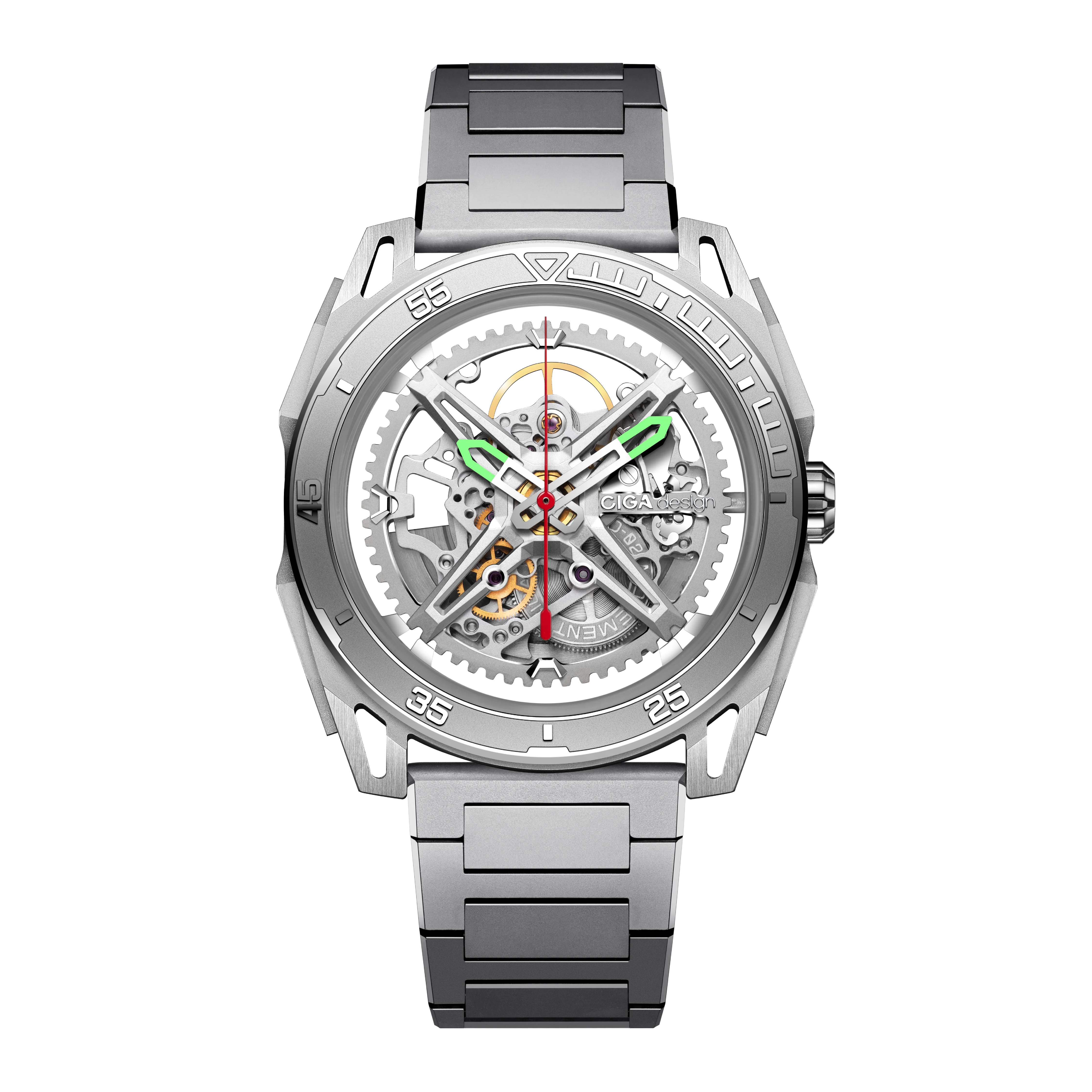 CIGA design ROUND AUTOMATIC SKELETON WATCH · FALCON - Image 2