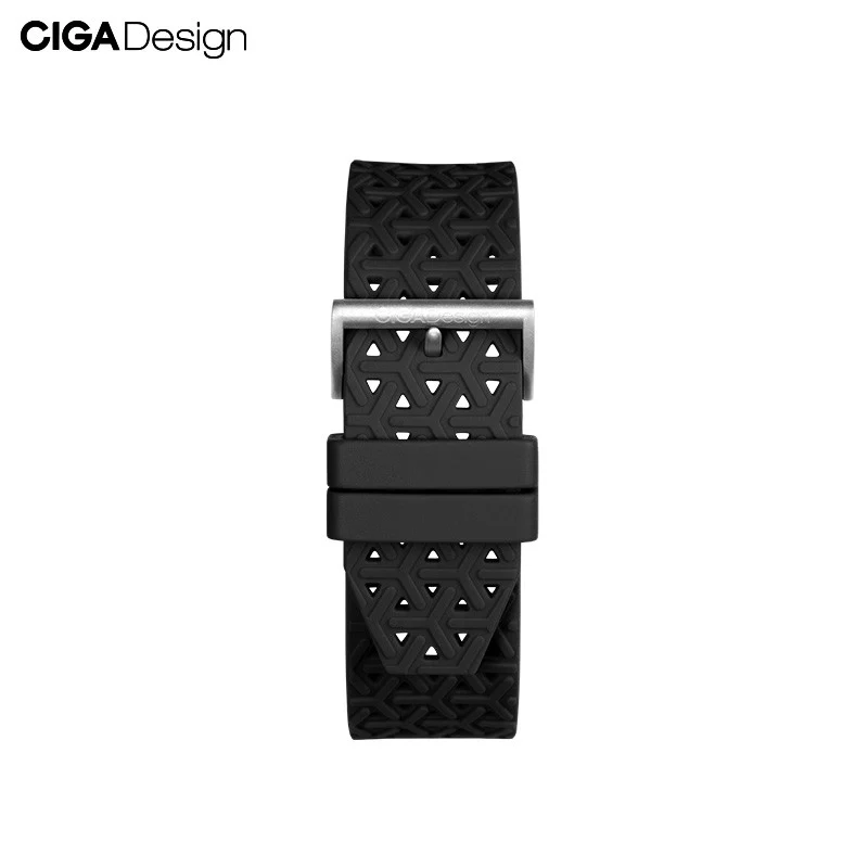 CIGA design Skeleton Cask Mechanical Strap Quick Release Silicone Strap - Image 11