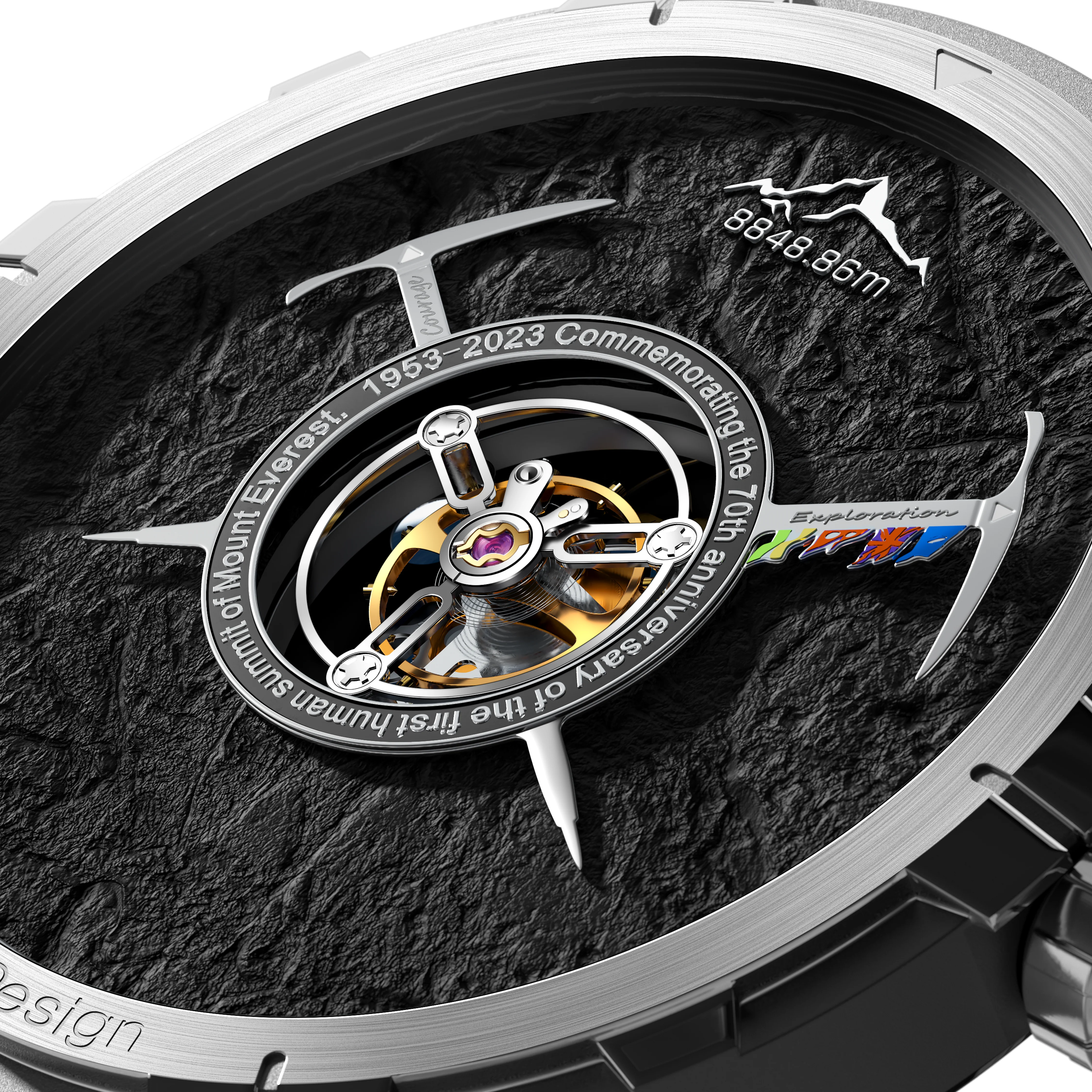 CIGA design CENTRAL TOURBILLON WATCH · EVEREST 70TH ANNIVERSARY EDITION - Image 3